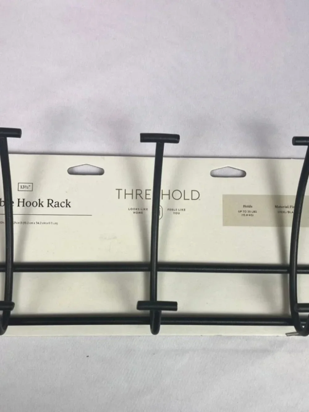 Threshold Double Hook Rack